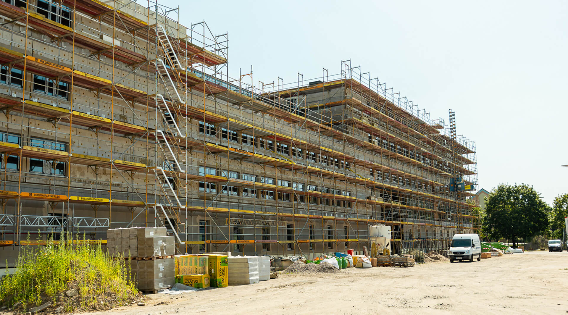 800 m² Wärmedämmverbundsysteme