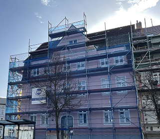 Sanierung Wohngebäude, Grimmer Straße 72 in Greifswald