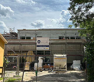 Fassadenarbeiten Neubau Grundschule, Schulstraße 2 in Kemnitz